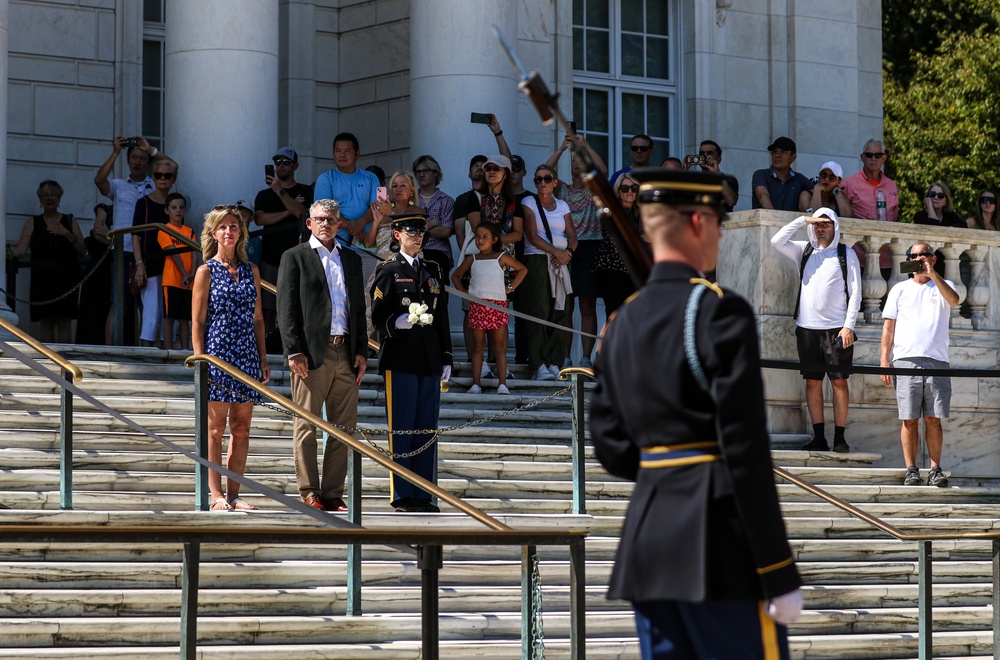SGT. Smith TUS Last Walk