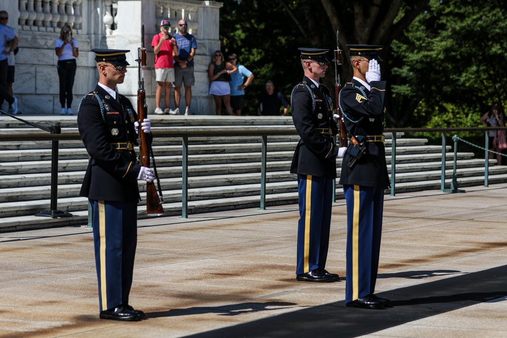SGT. Smith TUS Last Walk