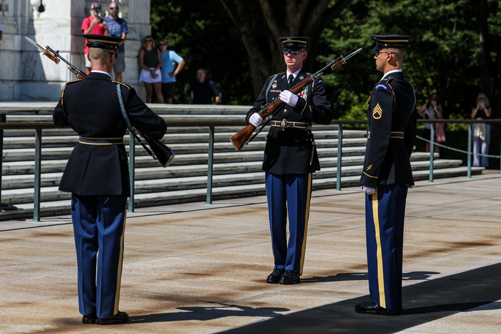 SGT. Smith TUS Last Walk