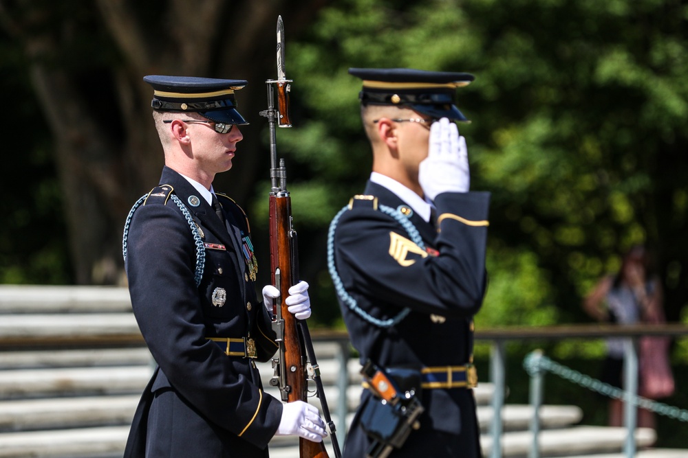SGT. Smith TUS Last Walk