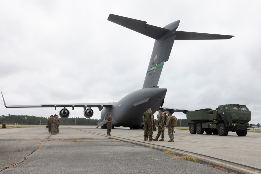 HIMARS training exercise