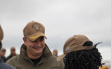 Kearsarge Conducts All Hands Call