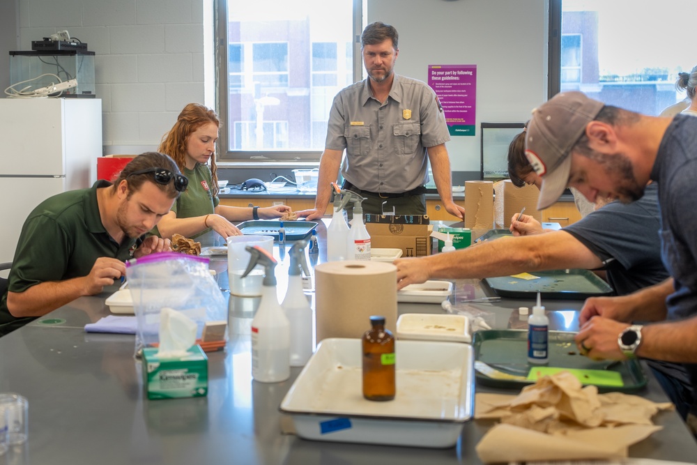 Mussel Tagging for Reintroduction in the Cuyahoga River