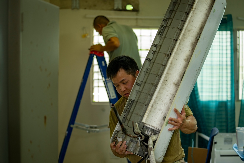 HVAC Techs Bring Lasting Impact to rural Panamanian Clinic