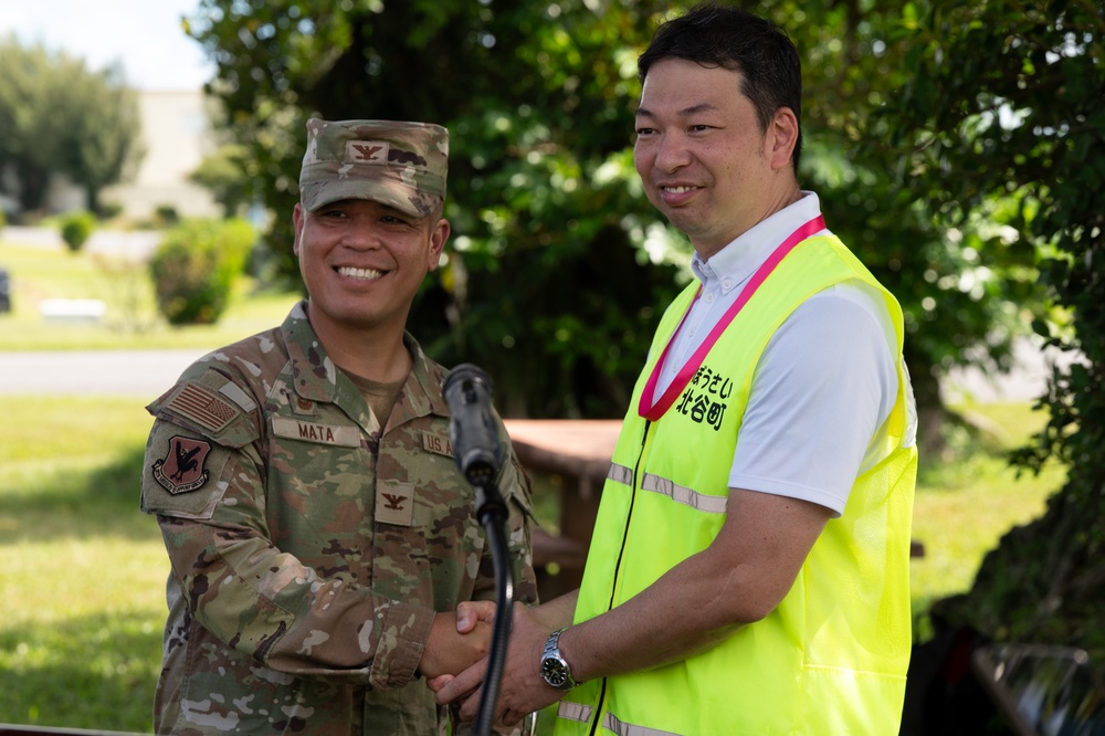 Steps to safety: Kadena and Chatan Town partner for tsunami readiness