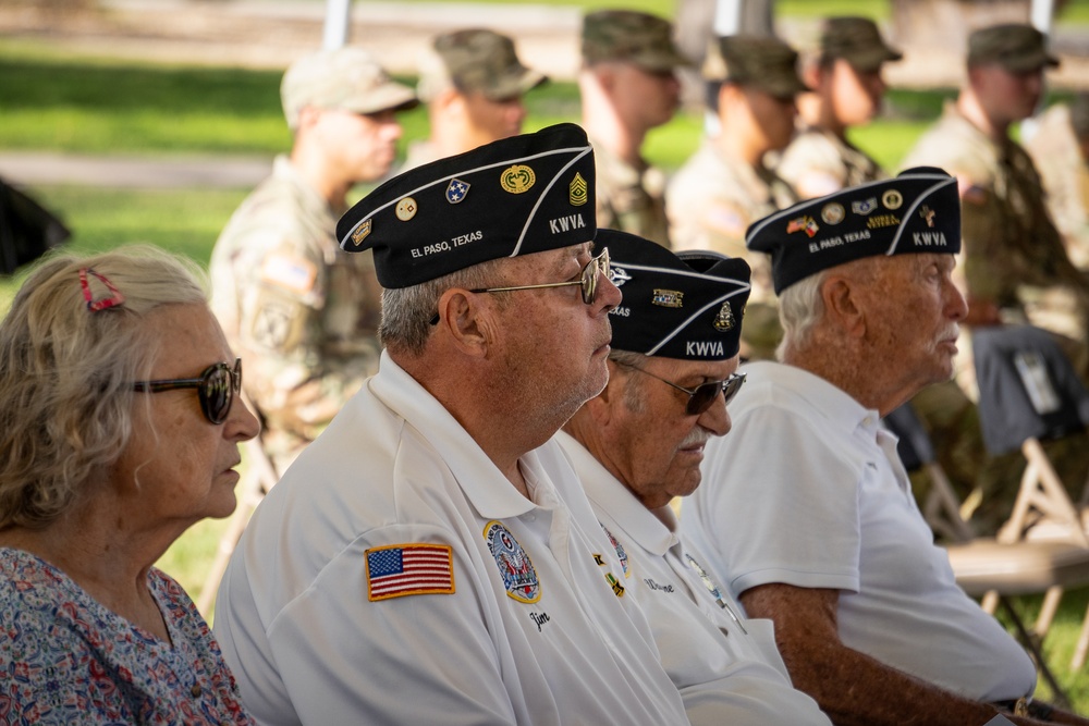Fort Bliss and 1AD host POW/MIA Remembrance Ceremony