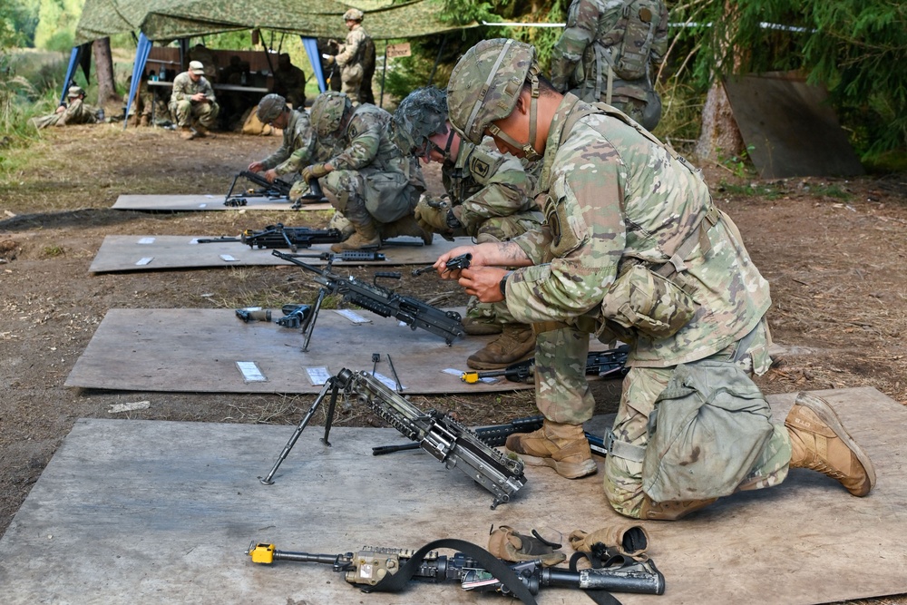 Sky Soldiers Sharpen Lethality and Expertise during Expert Badge Testing in Germany