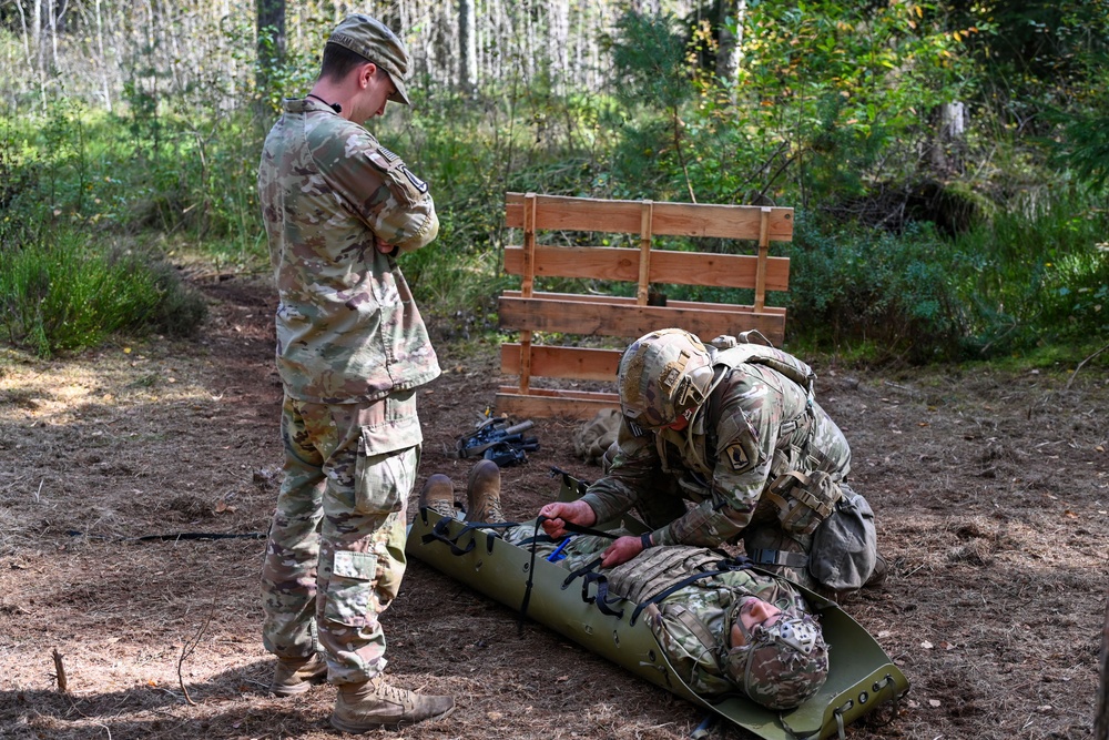Sky Soldiers Sharpen Lethality and Expertise during Expert Badge Testing in Germany