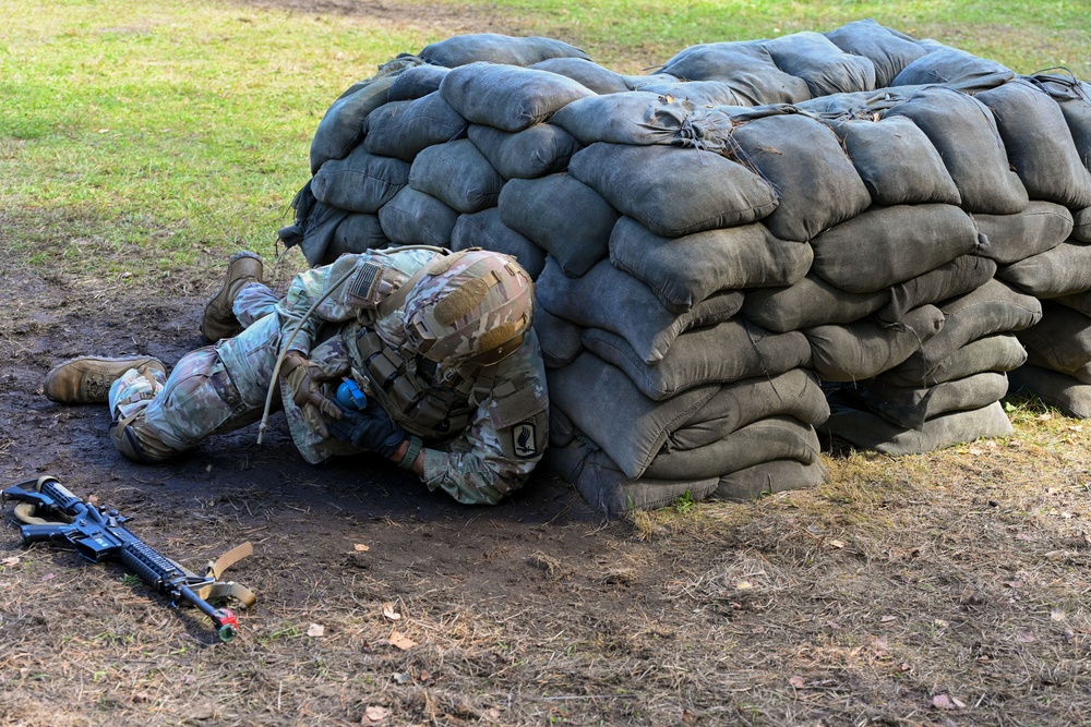 Sky Soldiers Sharpen Lethality and Expertise during Expert Badge Testing in Germany
