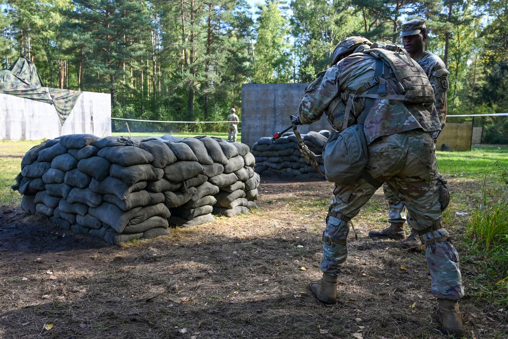 Sky Soldiers Sharpen Lethality and Expertise during Expert Badge Testing in Germany