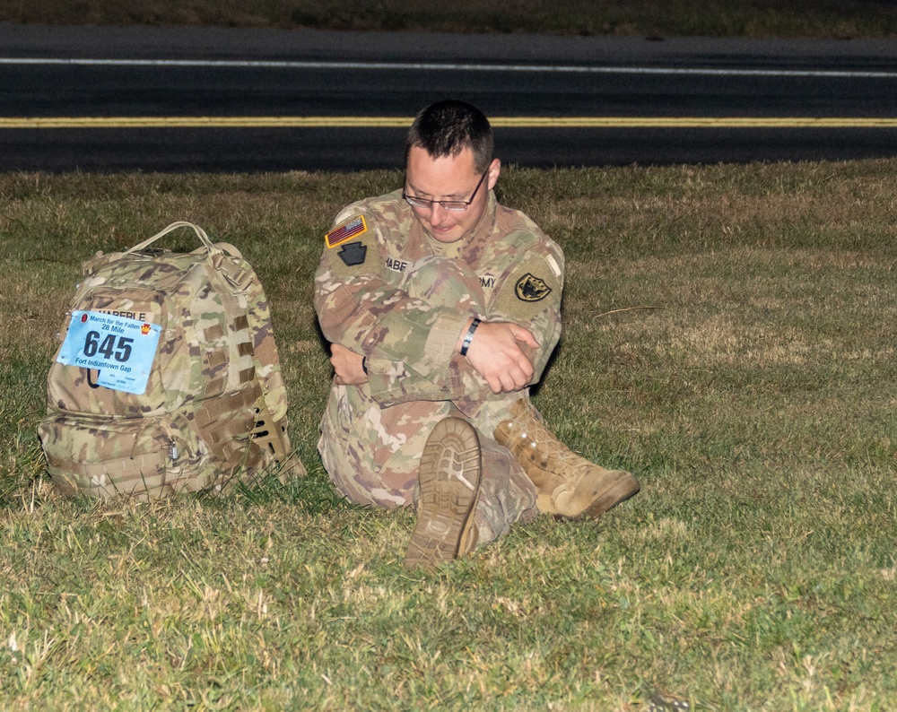 Pa. National Guard conducts March for the Fallen