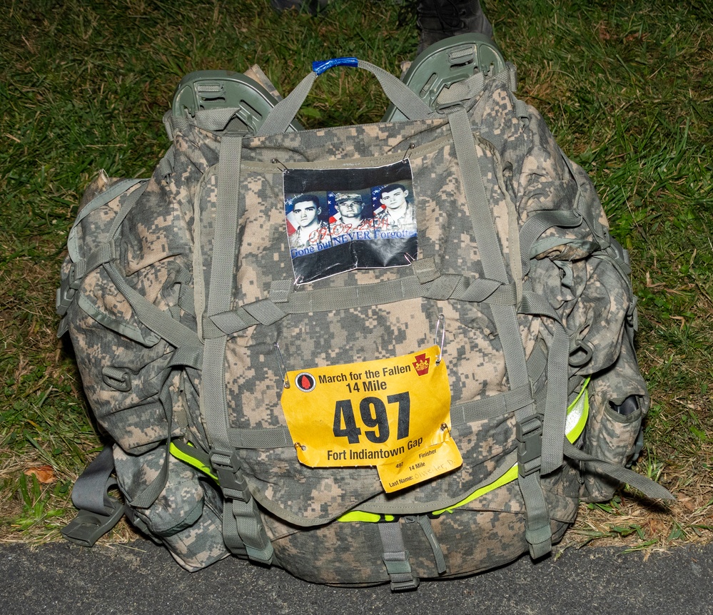 Pa. National Guard conducts March for the Fallen