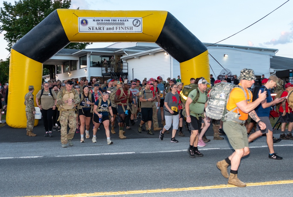 Pa. National Guard conducts March for the Fallen