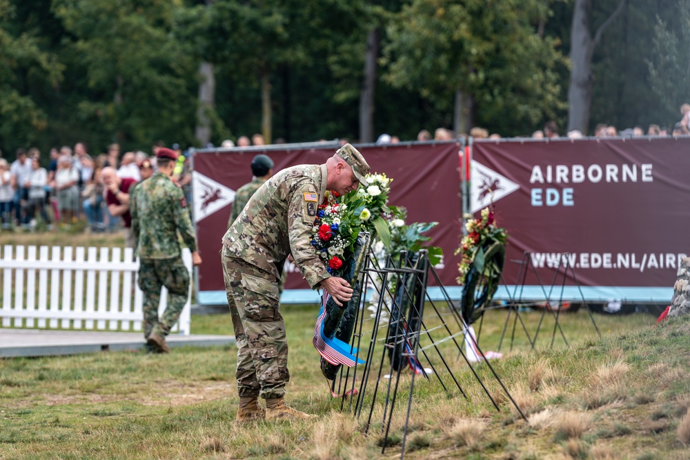 U.S. and NATO Paratroopers Honor Market Garden in Ede
