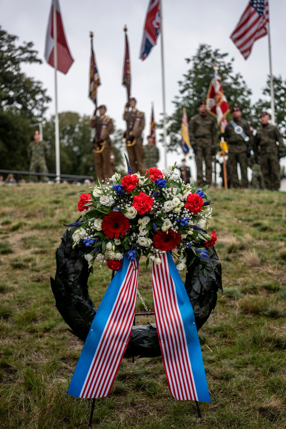 U.S. and NATO Paratroopers Honor Market Garden in Ede