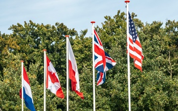 U.S. and NATO Paratroopers Honor Market Garden in Ede