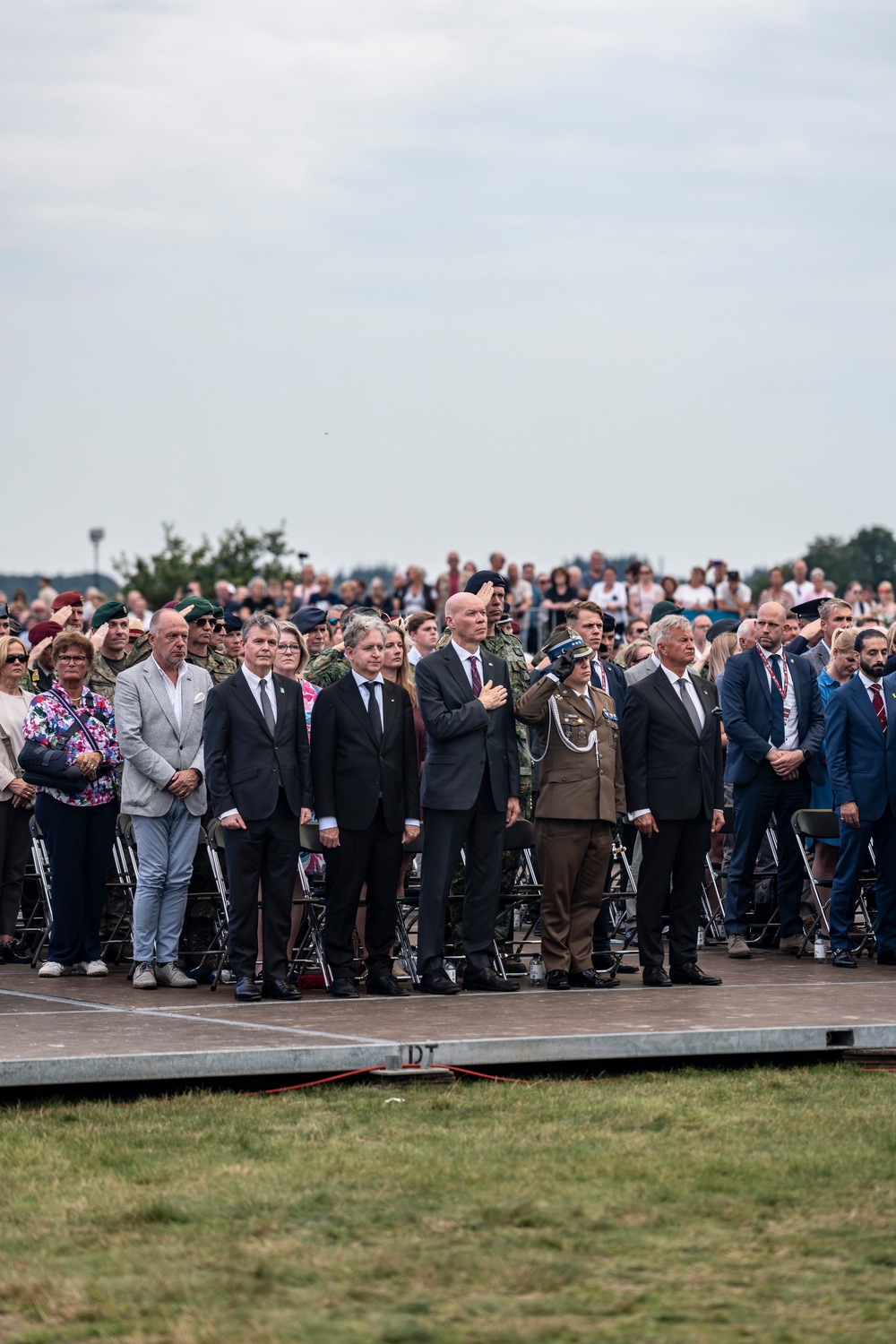 U.S. and NATO Paratroopers Honor Market Garden in Ede