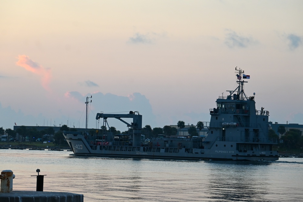 Ships depart Naval Station Mayport to begin UNITAS 2025