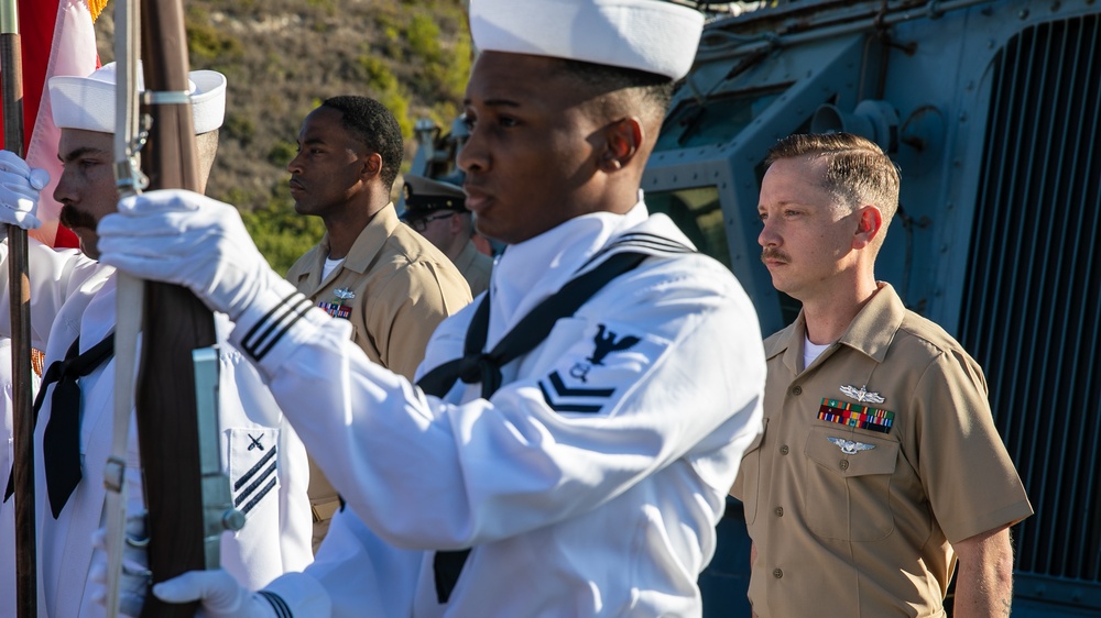 USS Mitscher (DDG 57) conducts chief petty officer pinning ceremony
