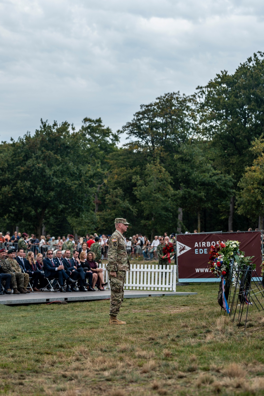 U.S. and NATO Paratroopers Honor Market Garden in Ede