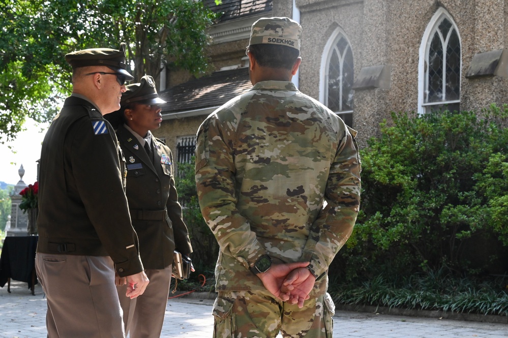 DC National Guard supports Gen. Alexander Macomb Reinterment Ceremony