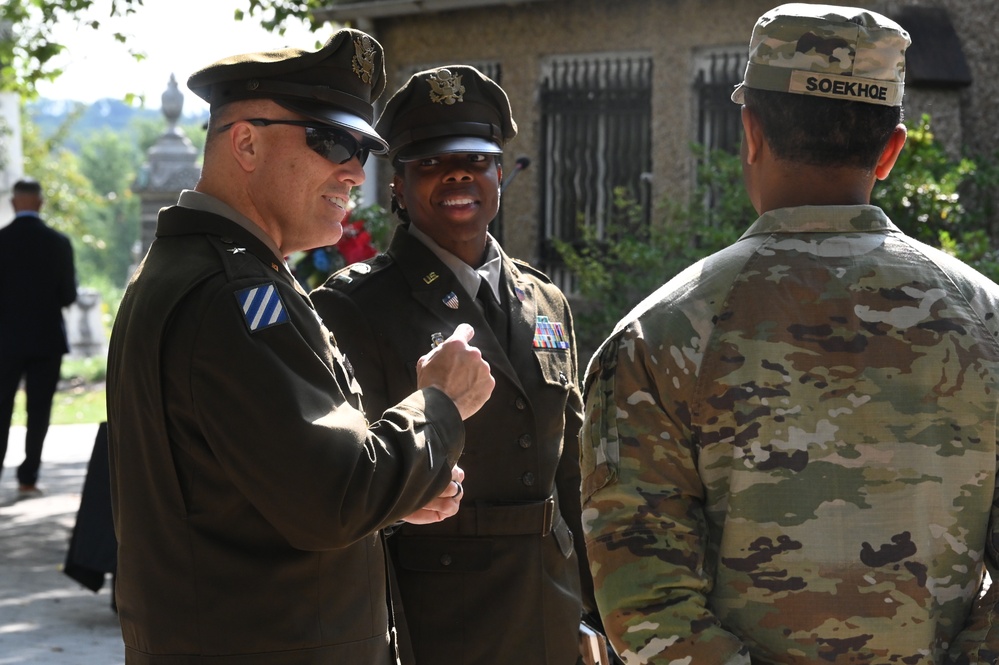 DC National Guard supports Gen. Alexander Macomb Reinterment Ceremony