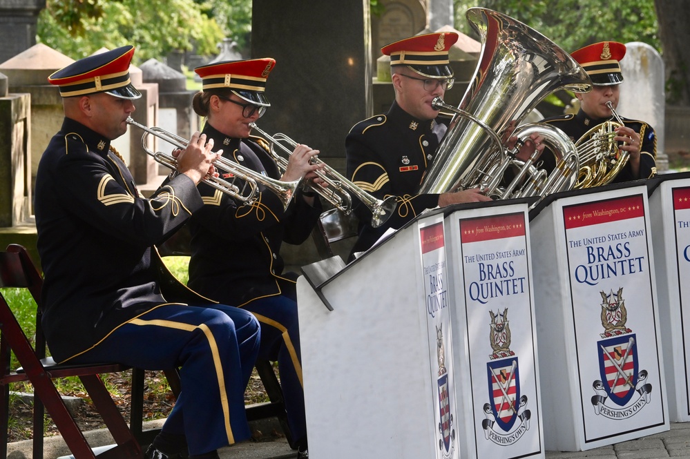 DC National Guard supports Gen. Alexander Macomb Reinterment Ceremony