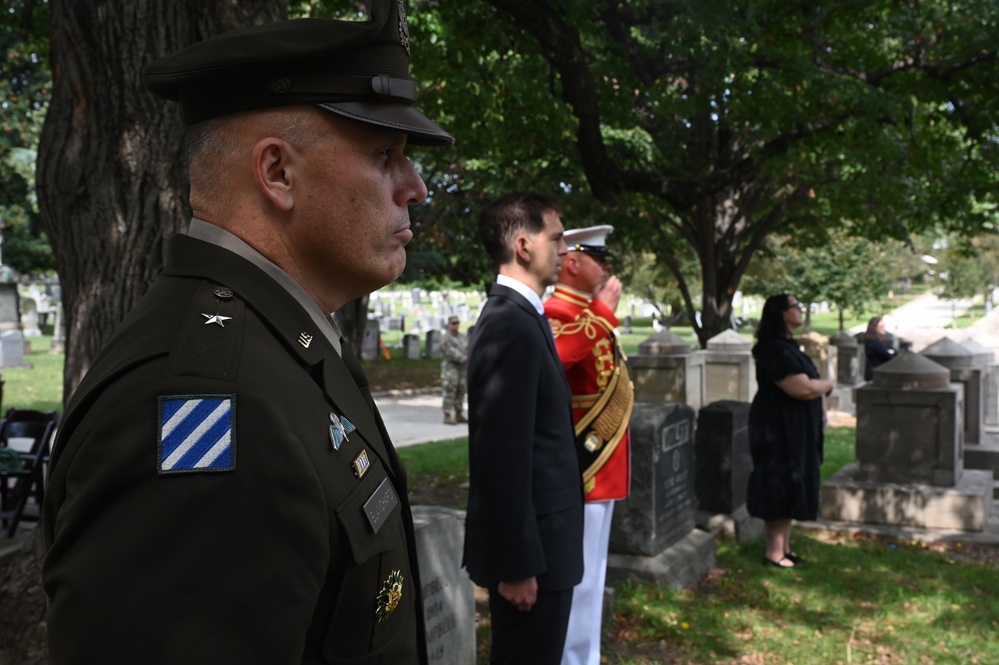 DC National Guard supports Gen. Alexander Macomb Reinterment Ceremony