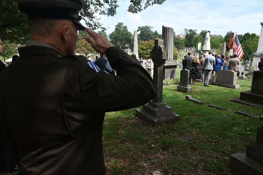DC National Guard supports Gen. Alexander Macomb Reinterment Ceremony