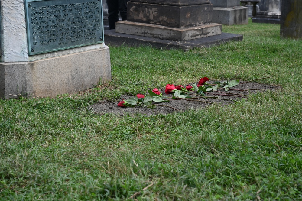 DC National Guard supports Gen. Alexander Macomb Reinterment Ceremony