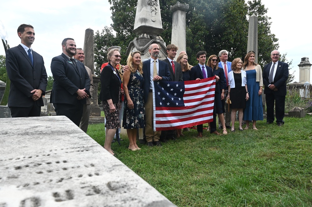 DC National Guard supports Gen. Alexander Macomb Reinterment Ceremony