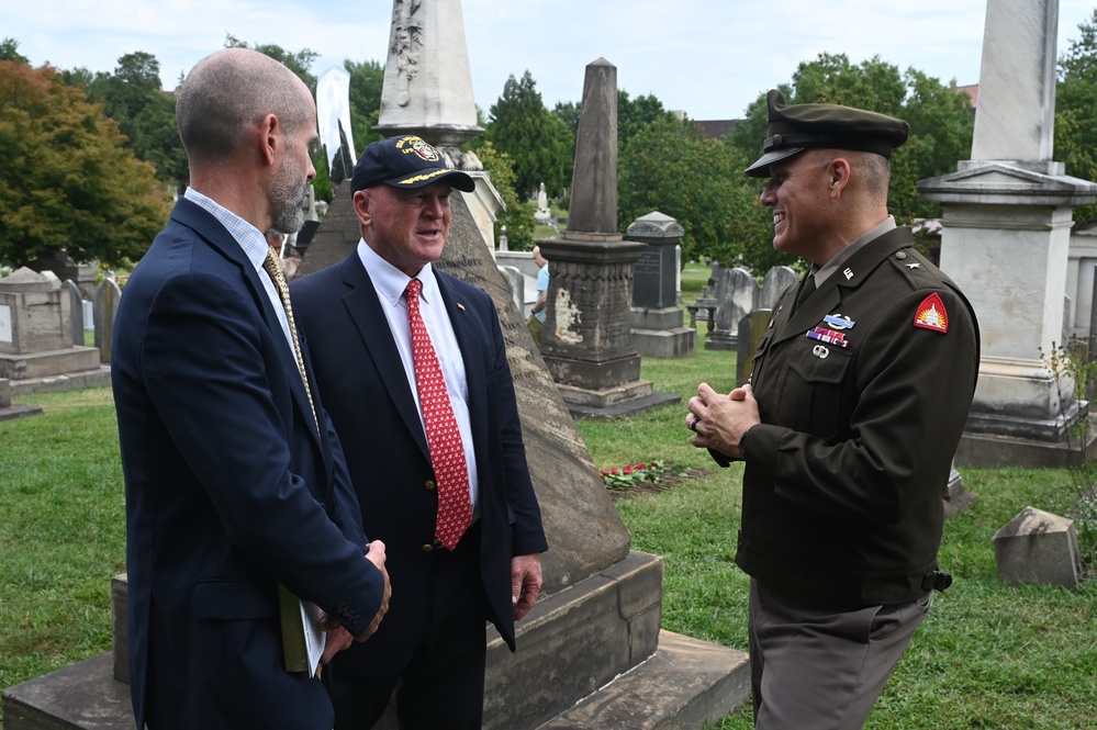DC National Guard supports Gen. Alexander Macomb Reinterment Ceremony
