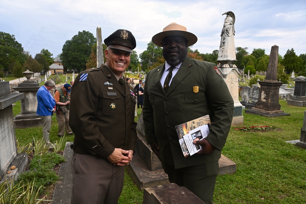 DC National Guard supports Gen. Alexander Macomb Reinterment Ceremony