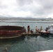 U.S. Navy continues to remove USS Arizona mooring platform concrete