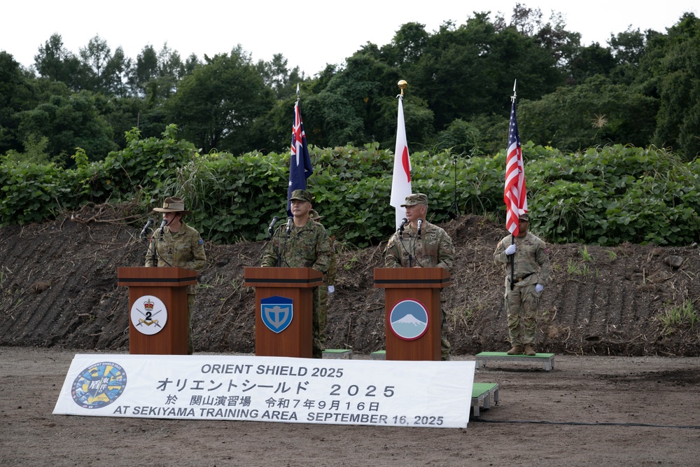 Orient Shield 25 Opening Ceremony