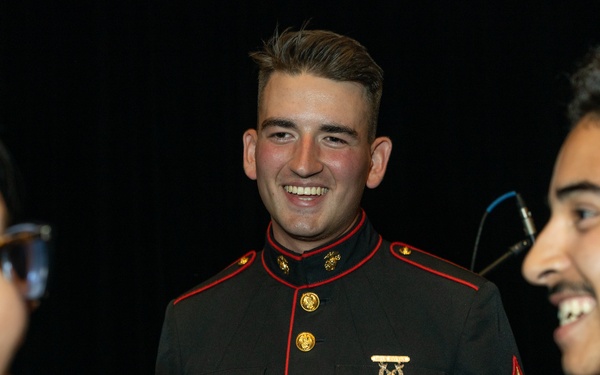 Marine Band San Diego Brass Band performs at Sierra Linda High School