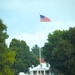 American Flag and Fort McCoy