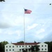 American Flag and Fort McCoy
