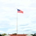 American Flag and Fort McCoy