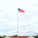 American Flag and Fort McCoy