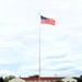 American Flag and Fort McCoy