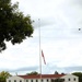 American Flag and Fort McCoy