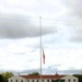 American Flag and Fort McCoy