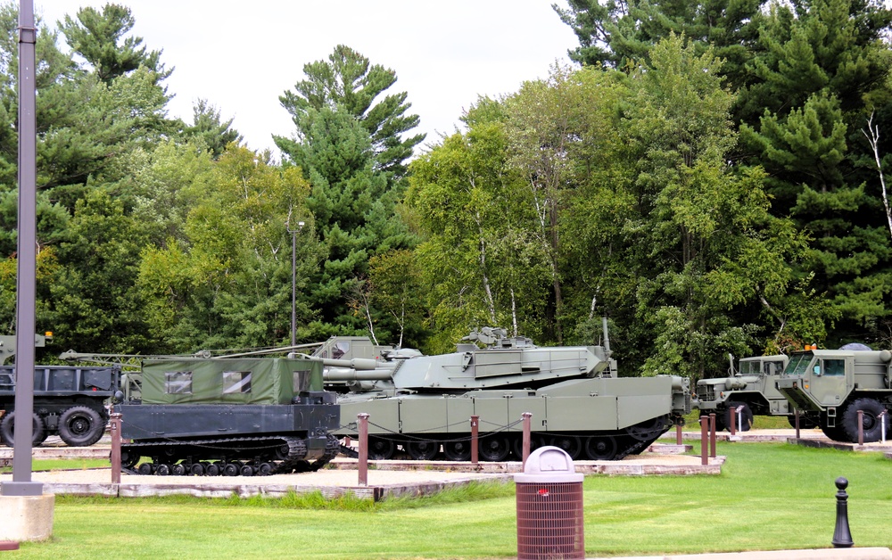 September 2025 views at Fort McCoy's historic Commemorative Area
