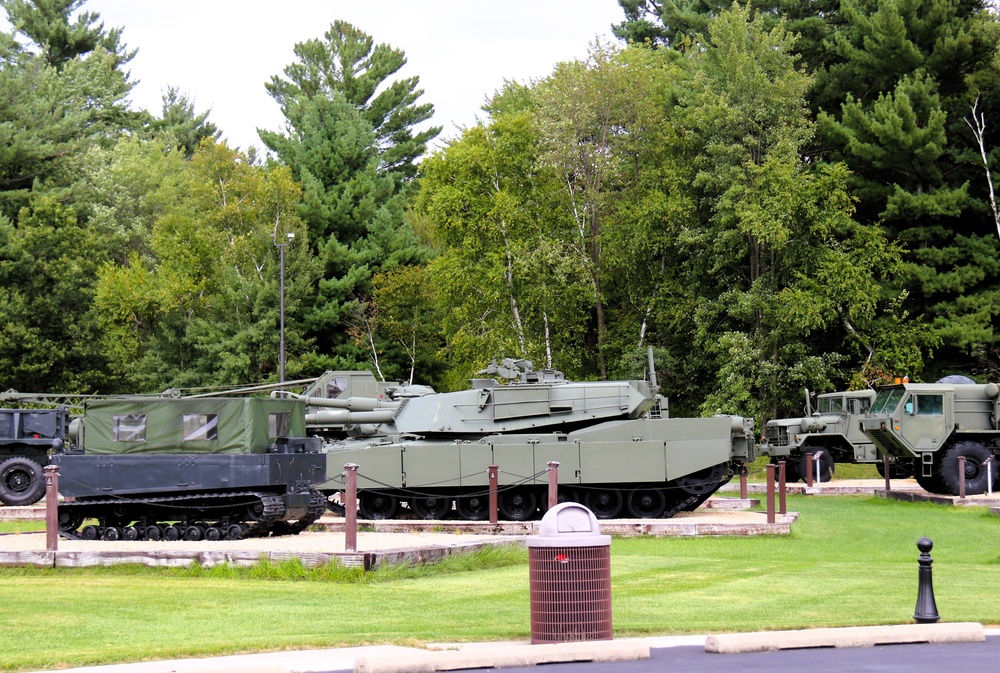 September 2025 views at Fort McCoy's historic Commemorative Area