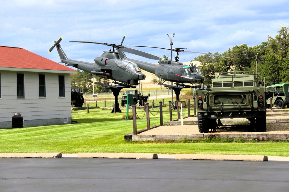 September 2025 views at Fort McCoy's historic Commemorative Area