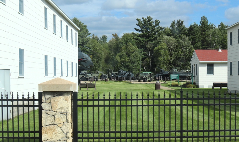 September 2025 views at Fort McCoy's historic Commemorative Area