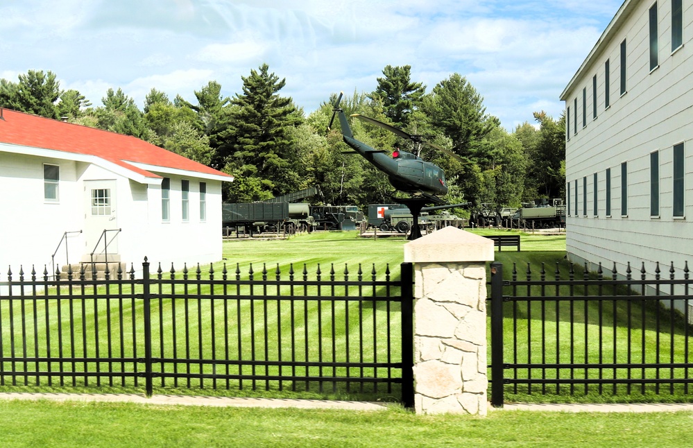 September 2025 views at Fort McCoy's historic Commemorative Area