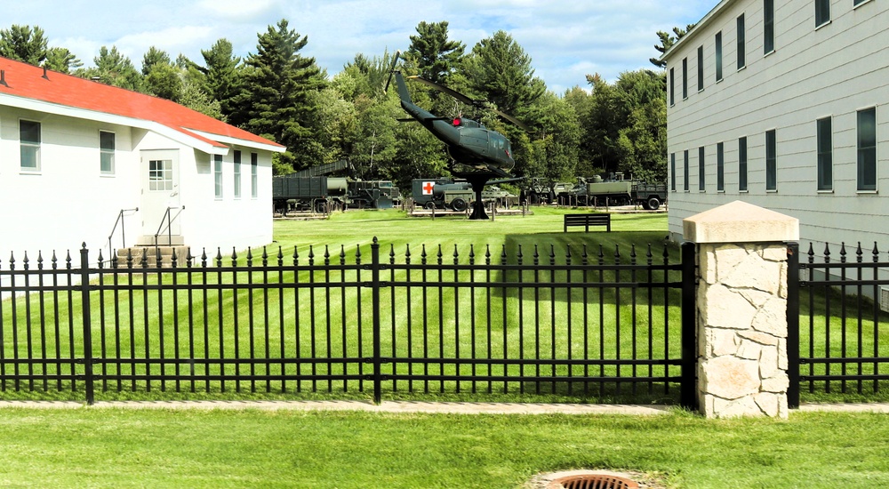 September 2025 views at Fort McCoy's historic Commemorative Area