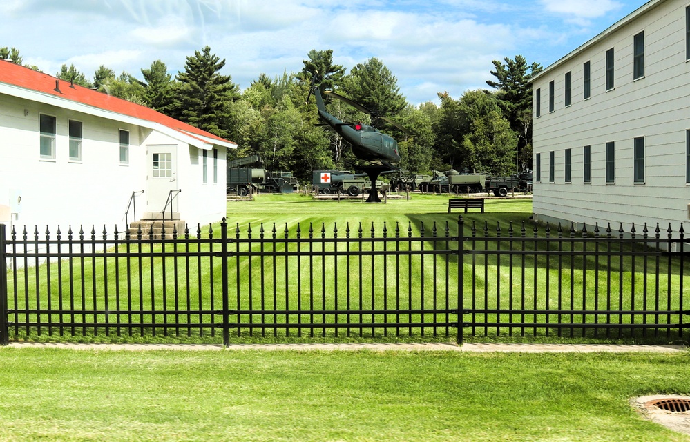September 2025 views at Fort McCoy's historic Commemorative Area